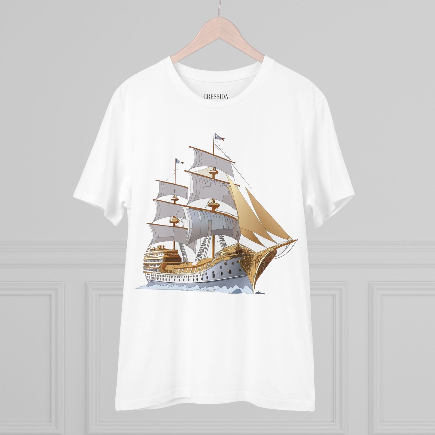 Organic T-shirt with Ship