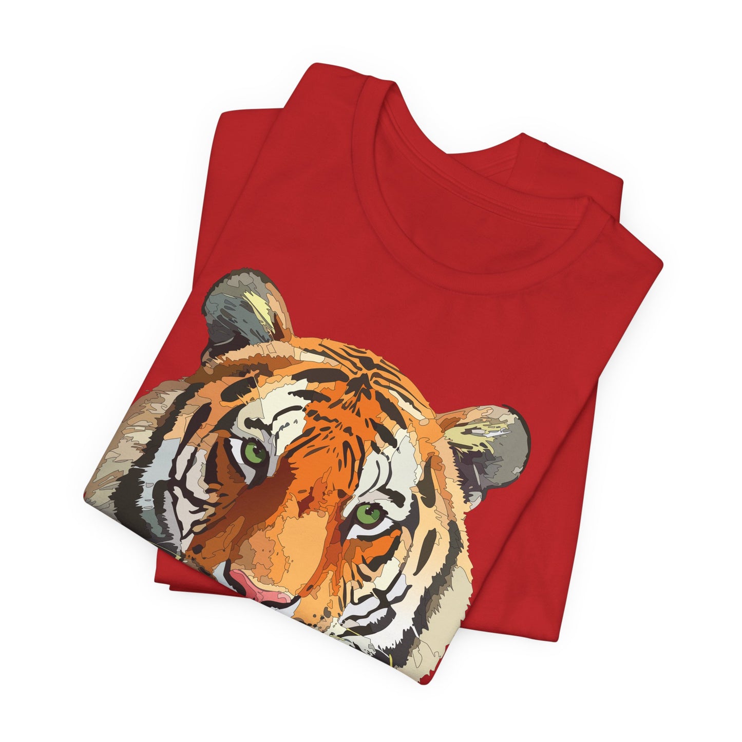 Unisex Animal Shirt, Tee Shirt with Animals, Art Design Tee Shirt, Wild Animals Shirt