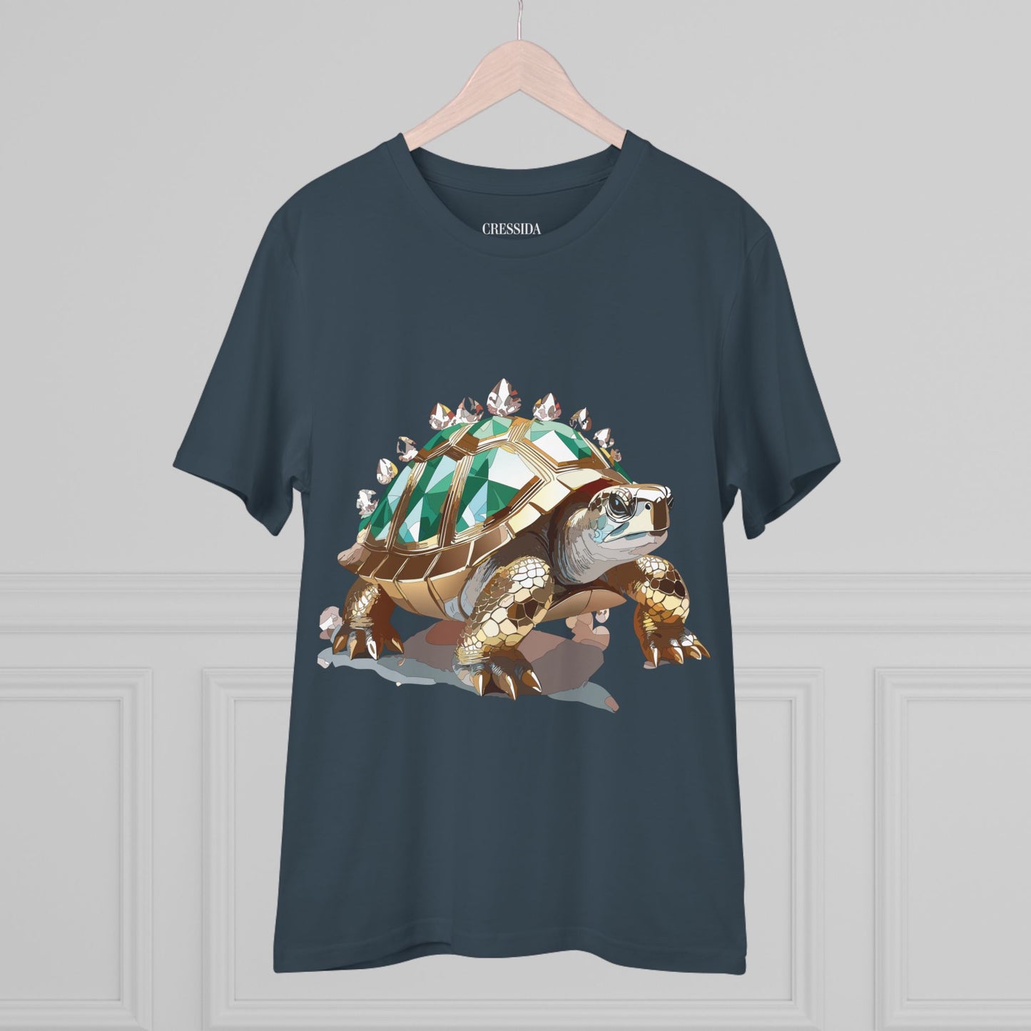 Organic T-shirt with Animals - Turtle