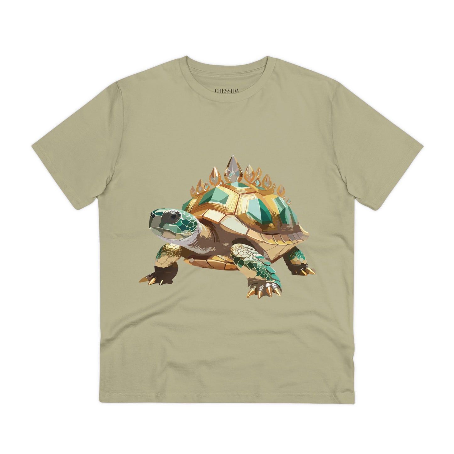 Organic T-shirt with Animals - Turtle