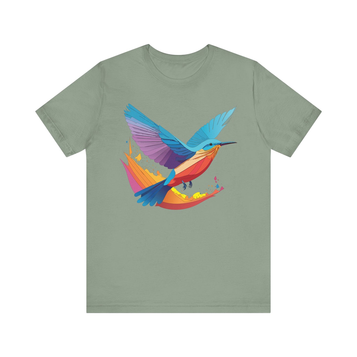 Unisex Animal Shirt, Tee Shirt with Animals, Art Design Tee Shirt, Wild Animals Shirt