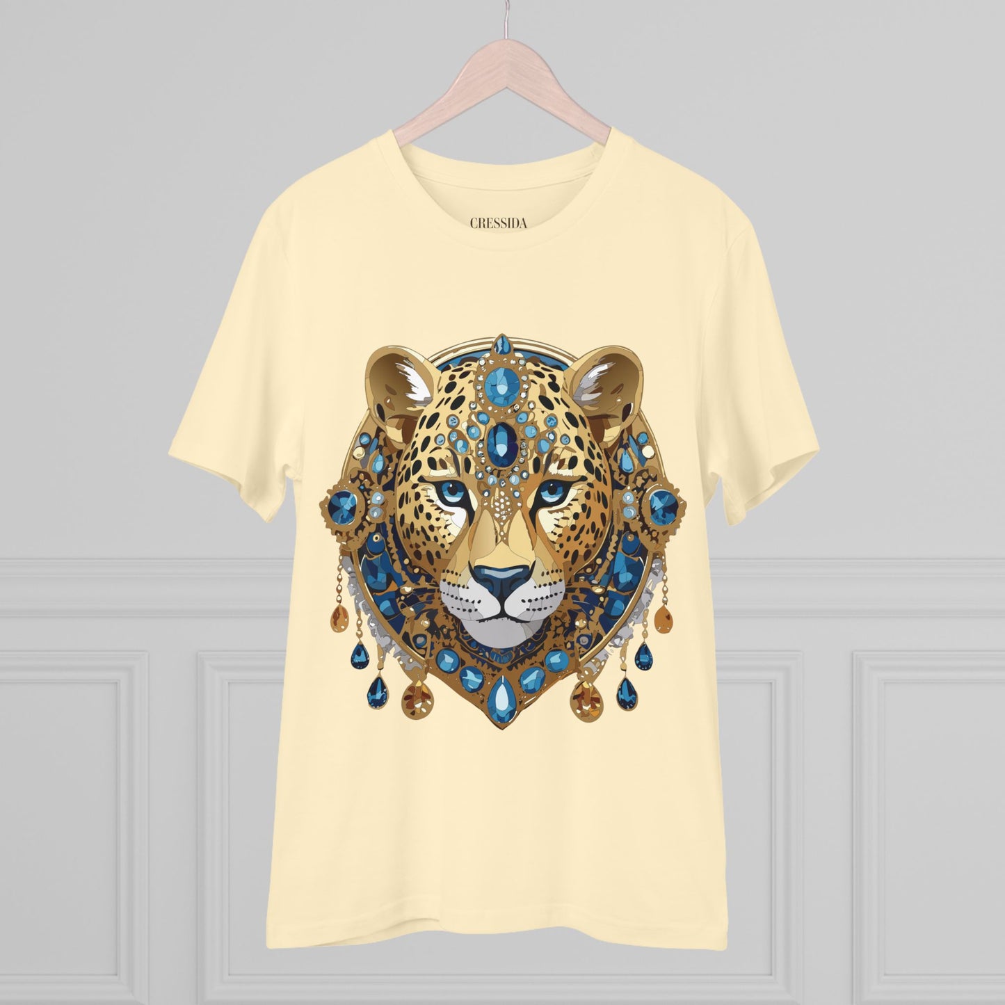 Organic T-shirt with Animals - Cheetah