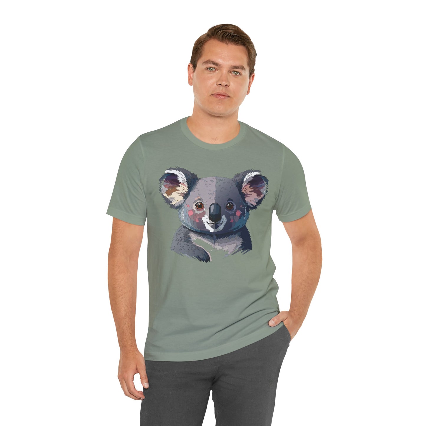 Unisex Animal Shirt, Tee Shirt with Animals, Art Design Tee Shirt, Wild Animals Shirt