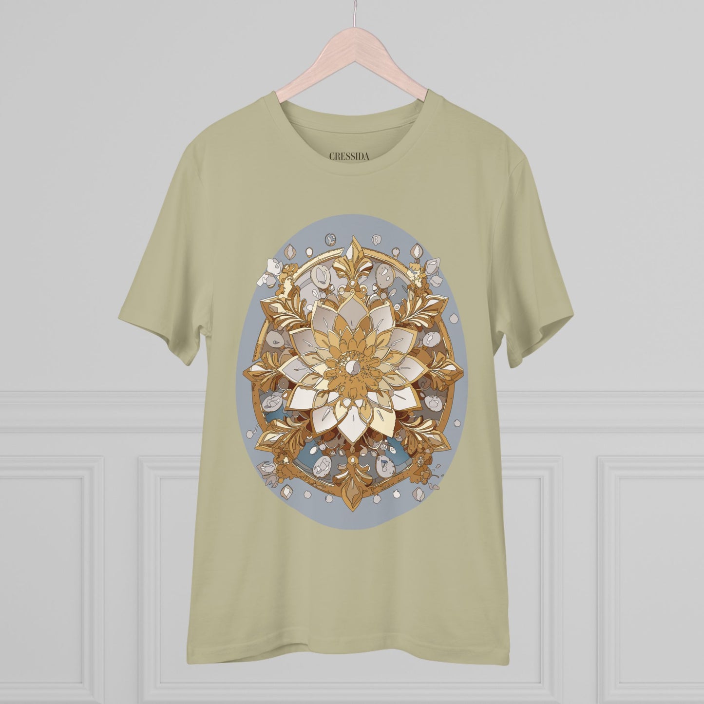 Organic T-shirt with Flower