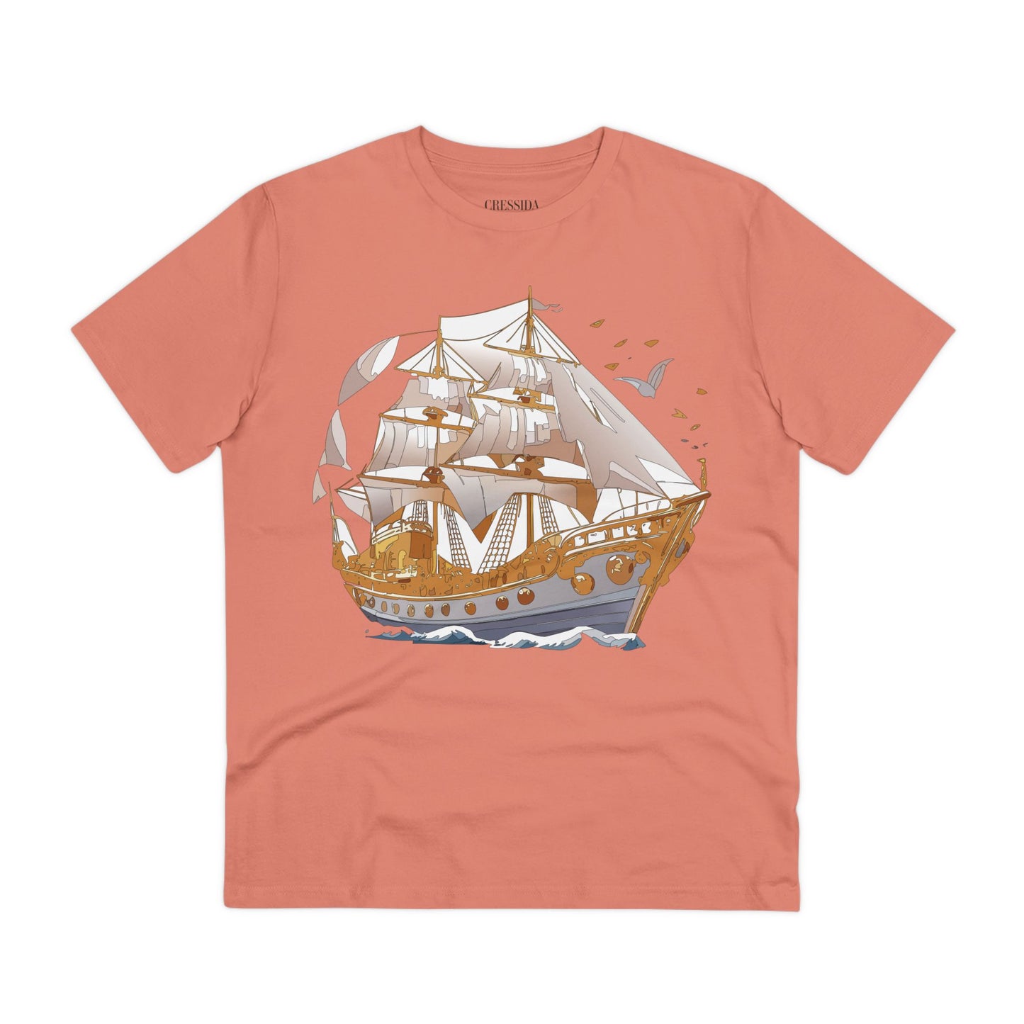 Organic T-shirt with Ship