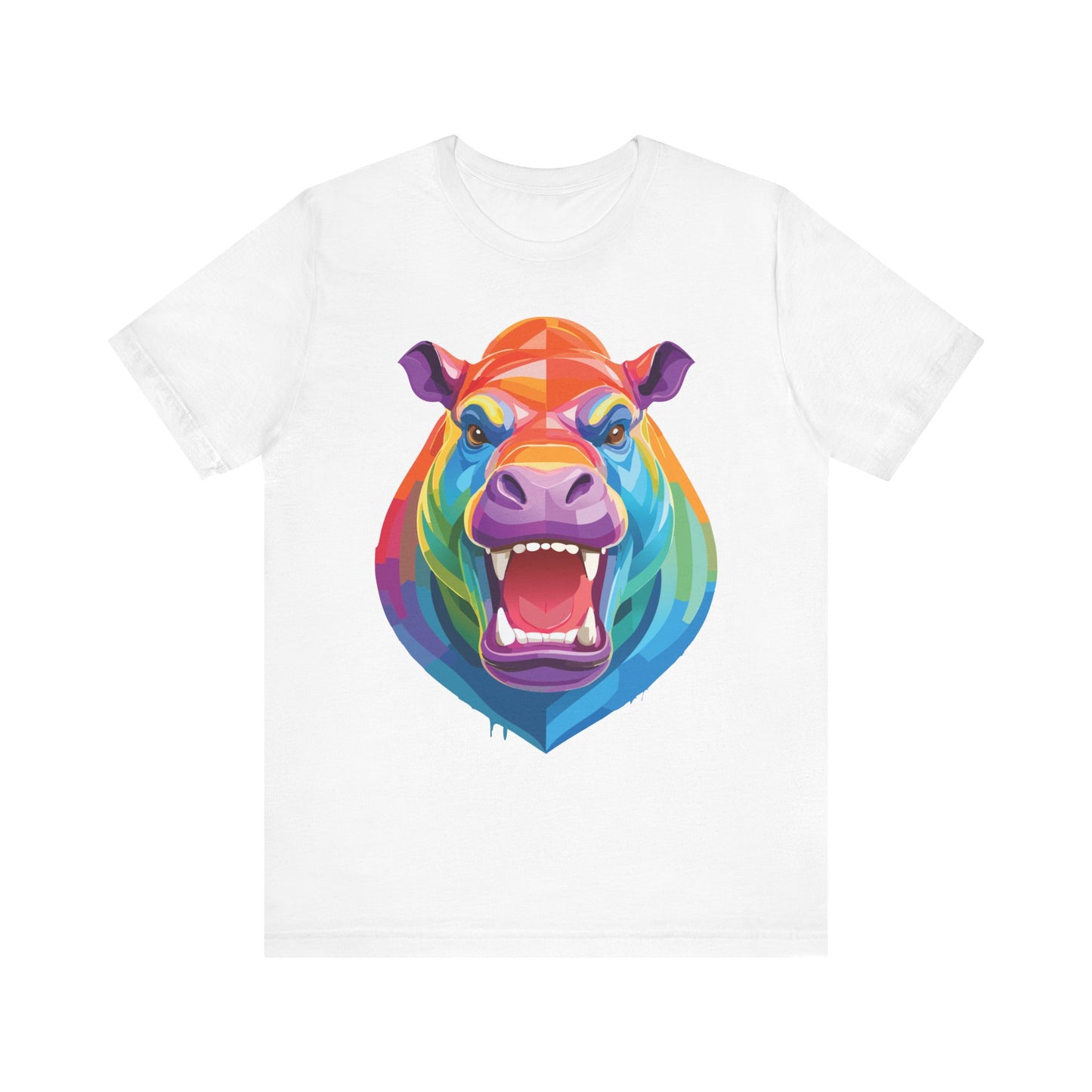 Unisex Animal Shirt, Tee Shirt with Animals, Art Design Tee Shirt, Wild Animals Shirt