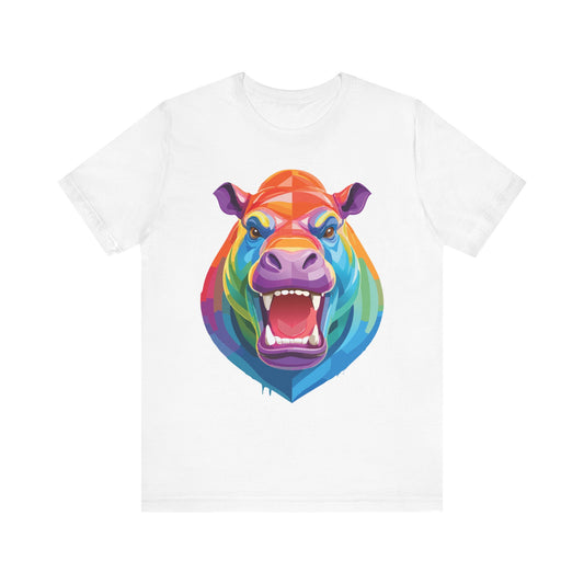 Unisex Animal Shirt, Tee Shirt with Animals, Art Design Tee Shirt, Wild Animals Shirt