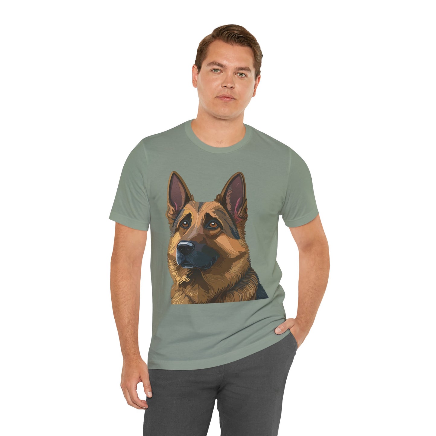 Unisex Animal Shirt, Tee Shirt with Animals, Art Design Tee Shirt, Wild Animals Shirt