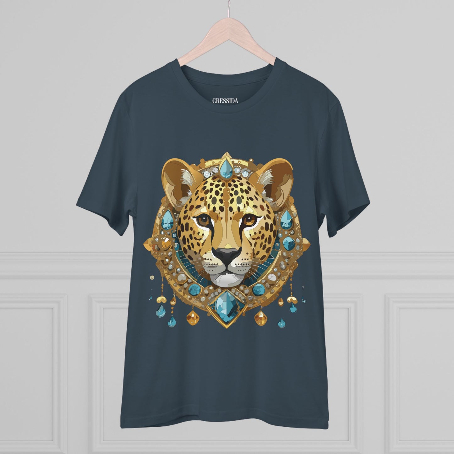 Organic T-shirt with Animals - Cheetah