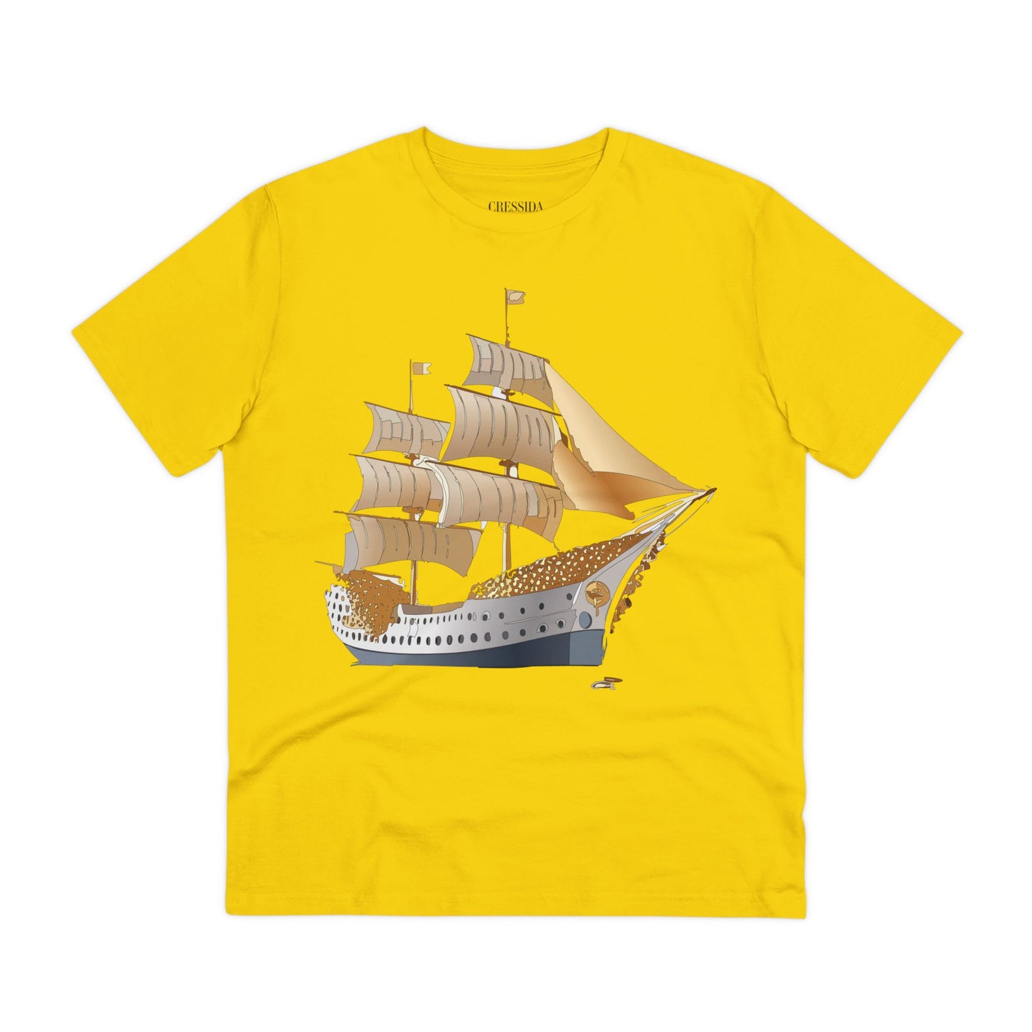 Organic T-shirt with Ship