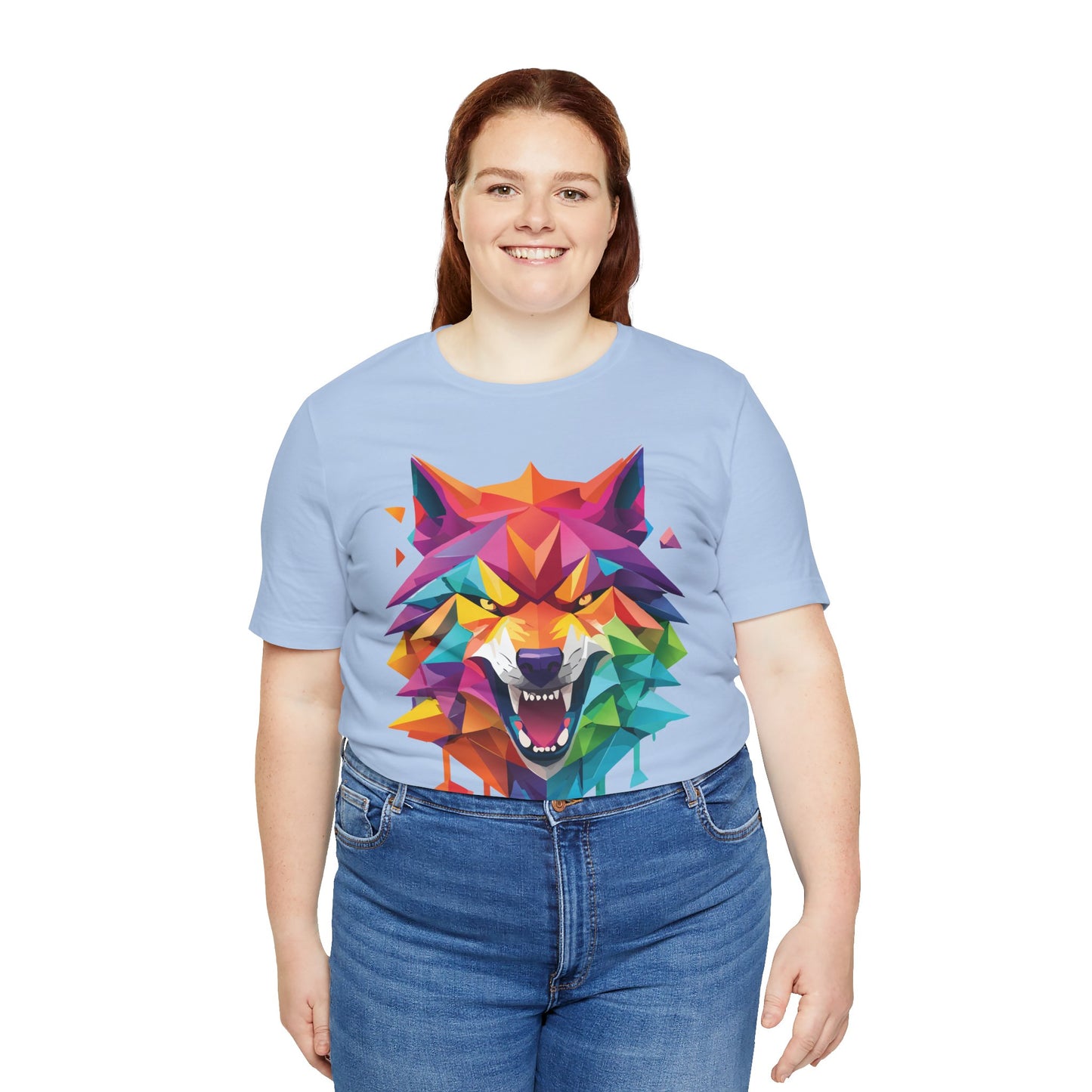 Unisex Animal Shirt, Tee Shirt with Animals, Art Design Tee Shirt, Wild Animals Shirt