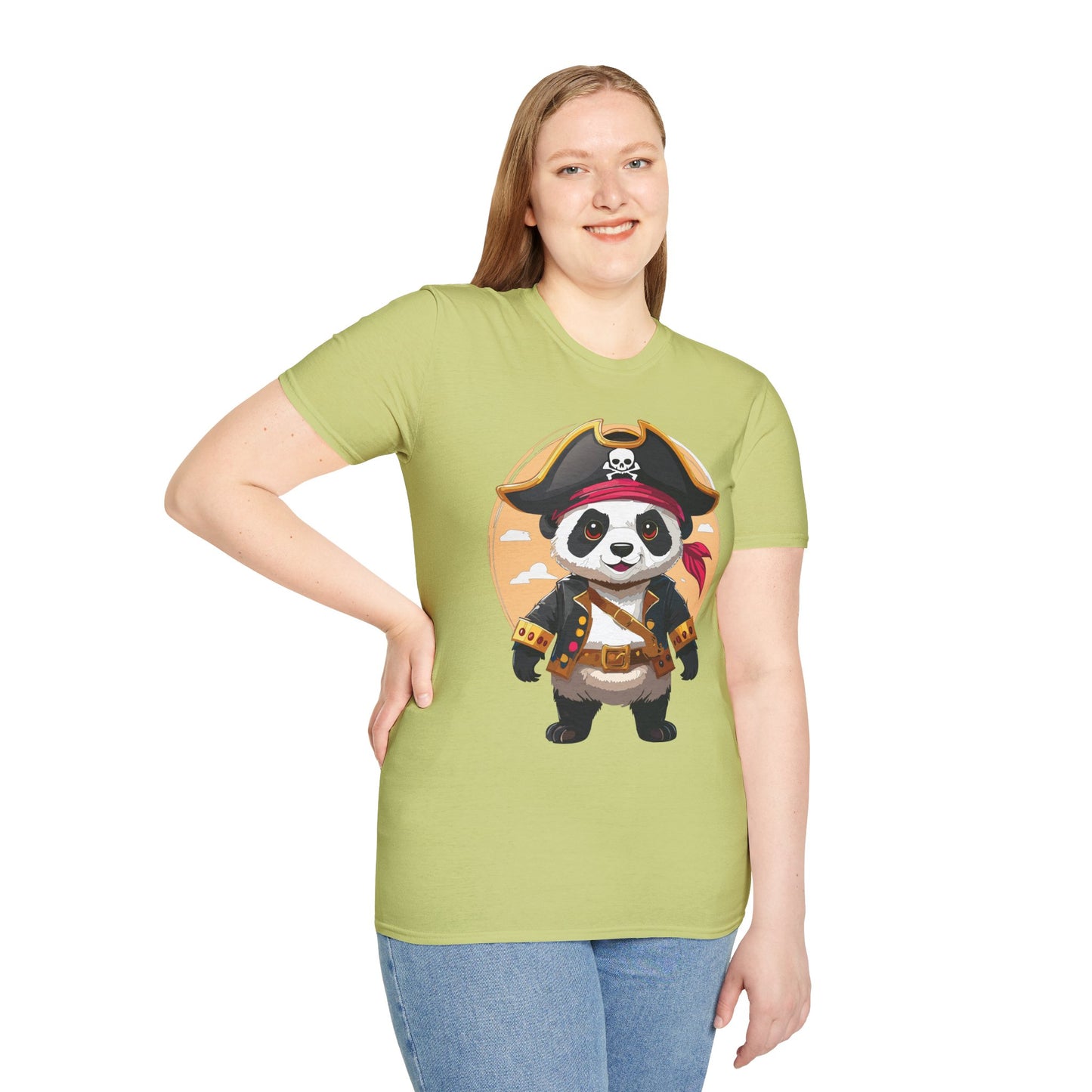 Panda Shirt, T Shirt with Panda, Animal Shirt, Tee Shirt with Animals