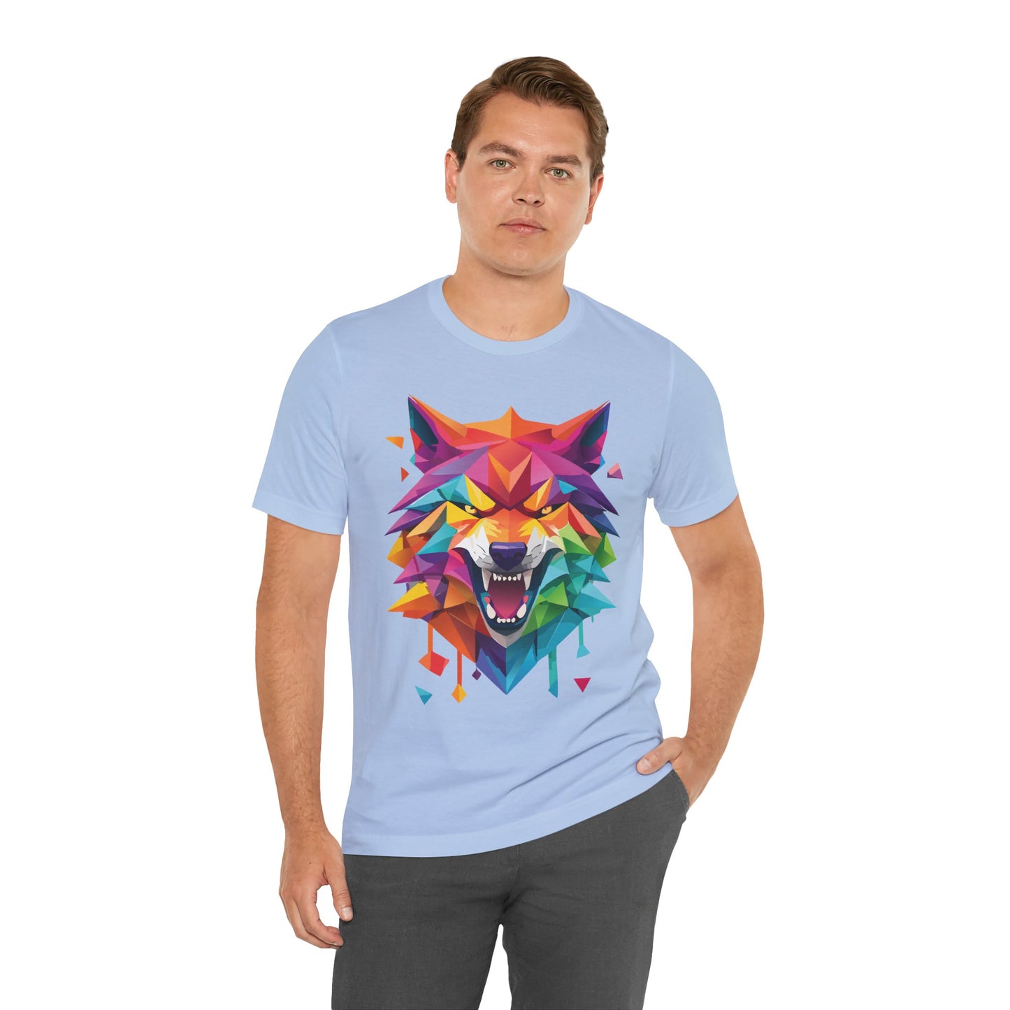 Unisex Animal Shirt, Tee Shirt with Animals, Art Design Tee Shirt, Wild Animals Shirt