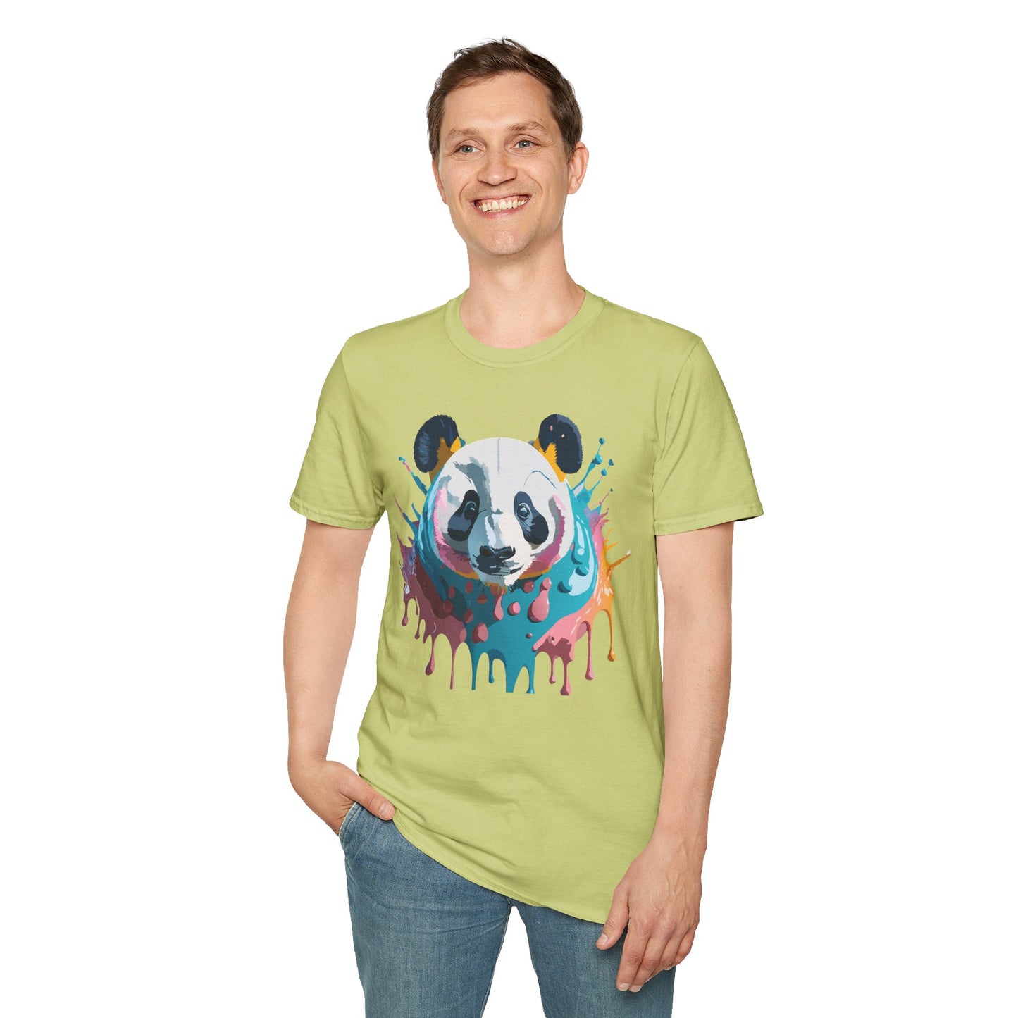Panda Shirt, T Shirt with Panda, Animal Shirt, Tee Shirt with Animals