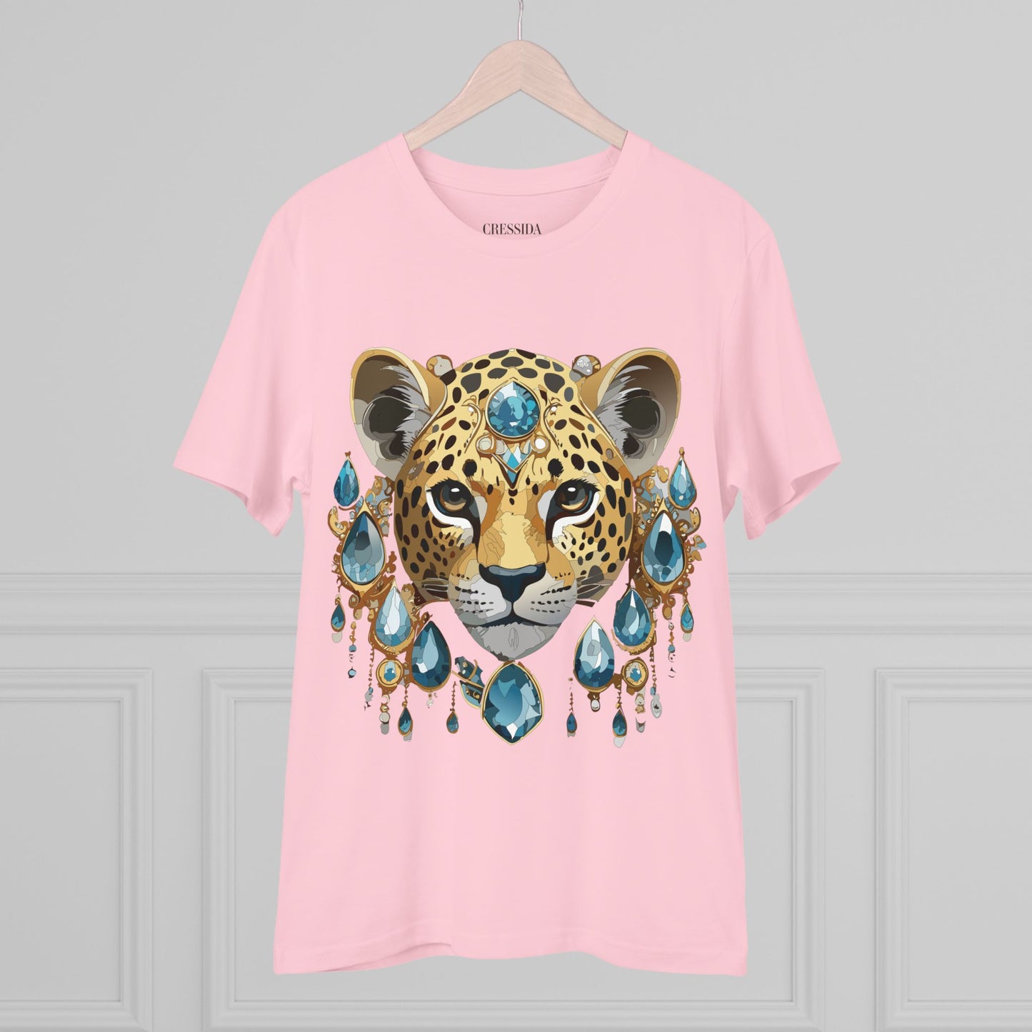 Organic T-shirt with Animals - Cheetah