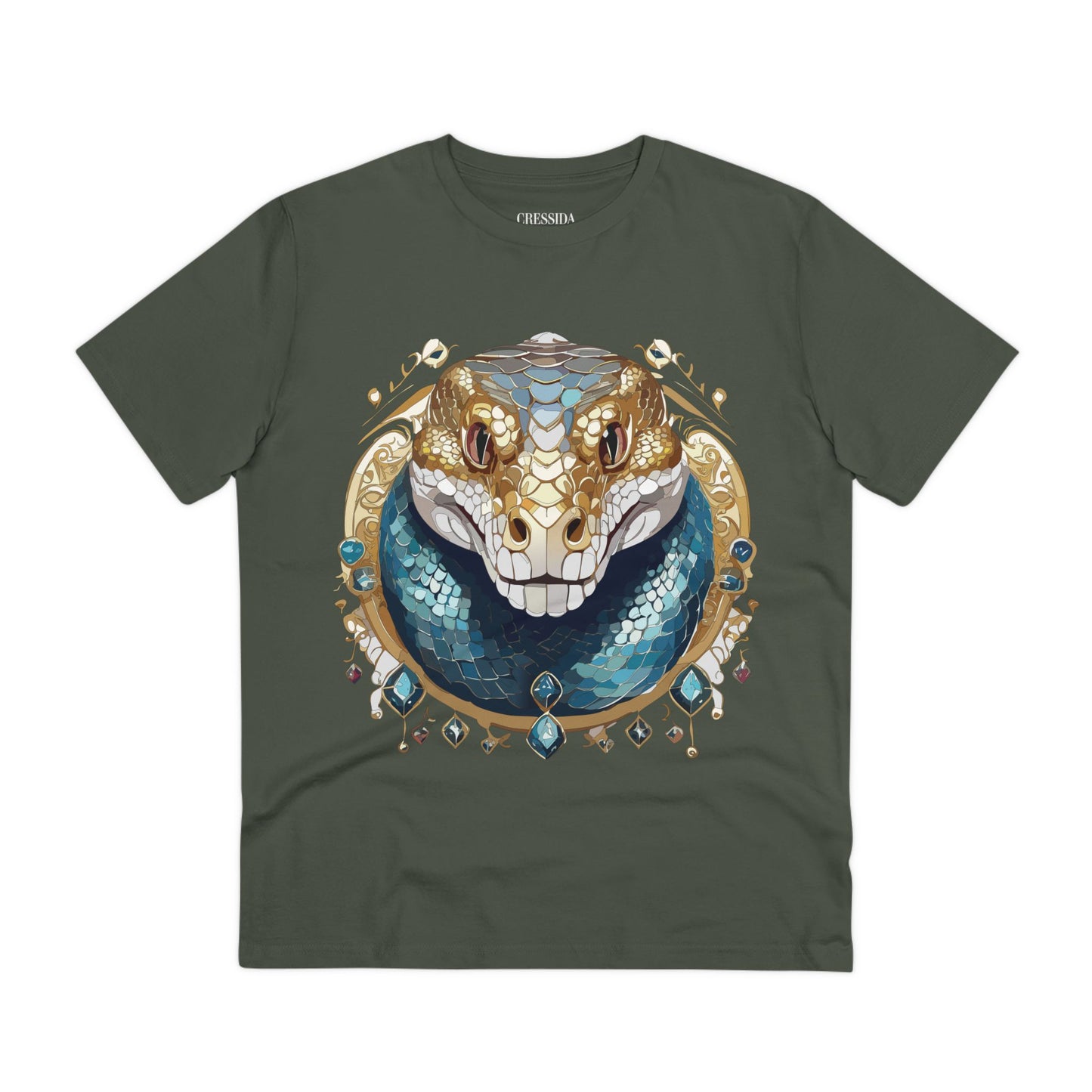 Organic T-shirt with Animals - Python