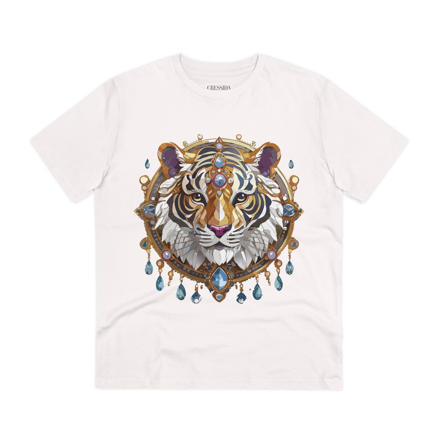 Organic T-shirt with Animals - Tiger