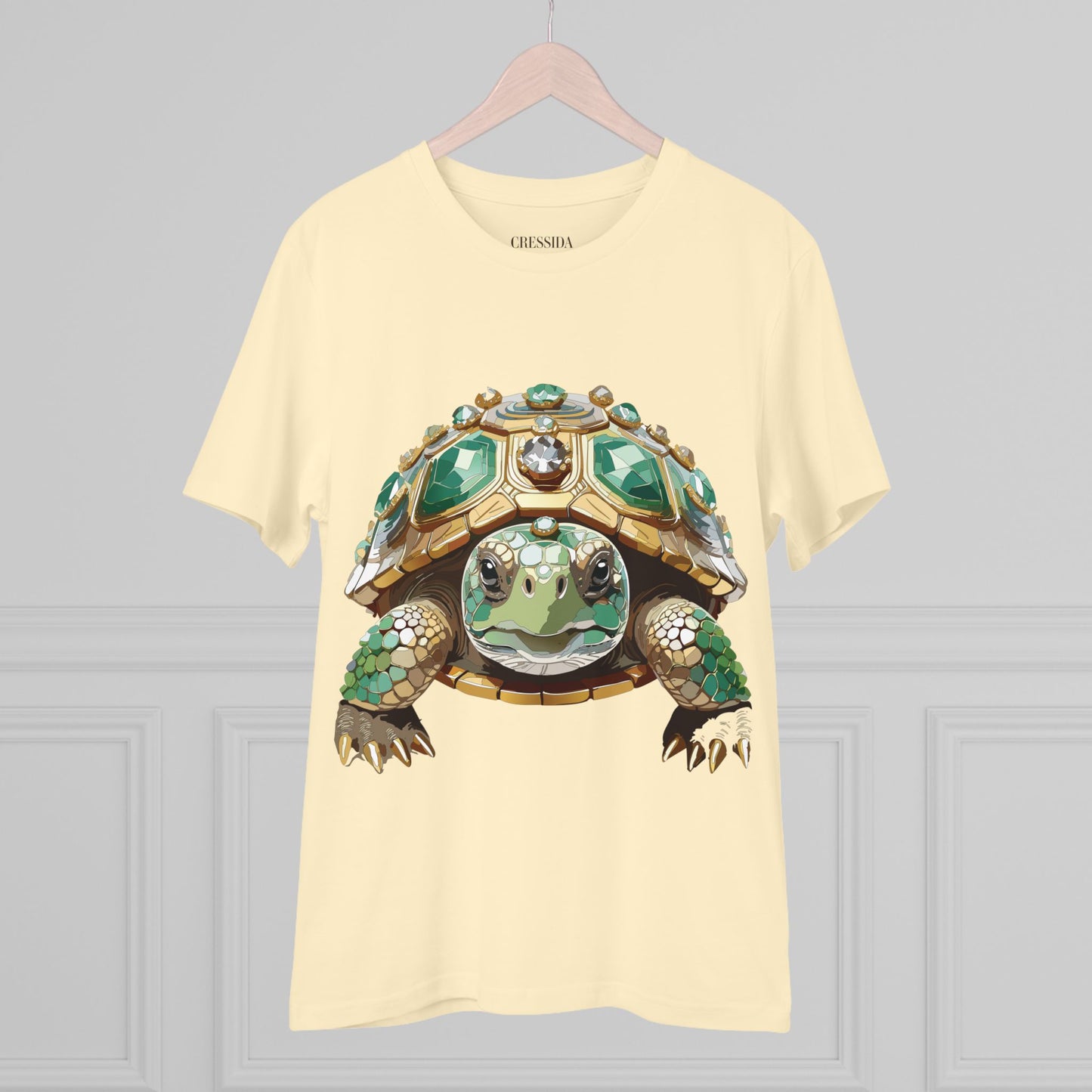 Organic T-shirt with Animals - Turtle