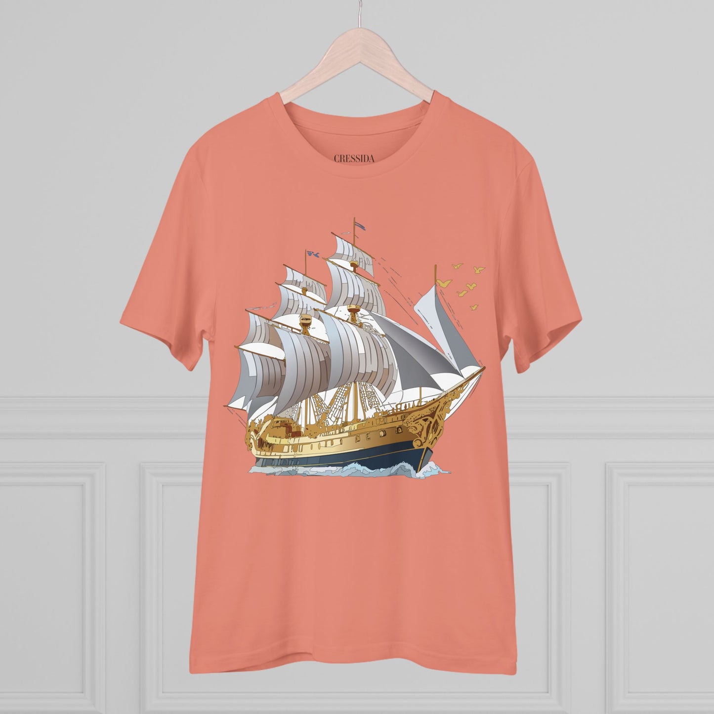 Organic T-shirt with Ship