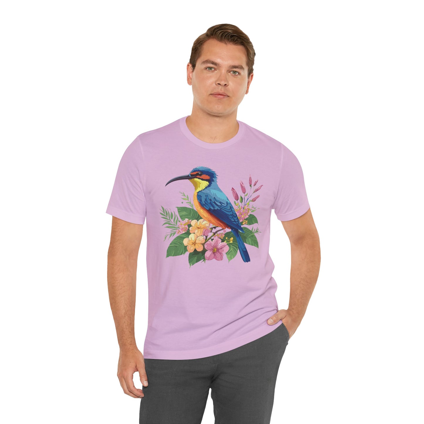 Unisex Animal Shirt, Tee Shirt with Animals, Art Design Tee Shirt, Wild Animals Shirt