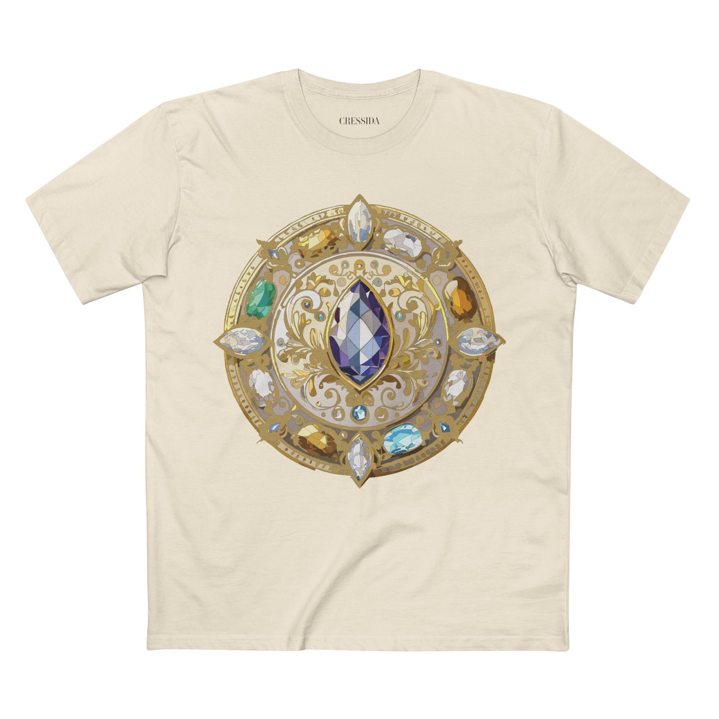 Medallion Shirt, Shirt with Medallion, Tee Shirt with Medal