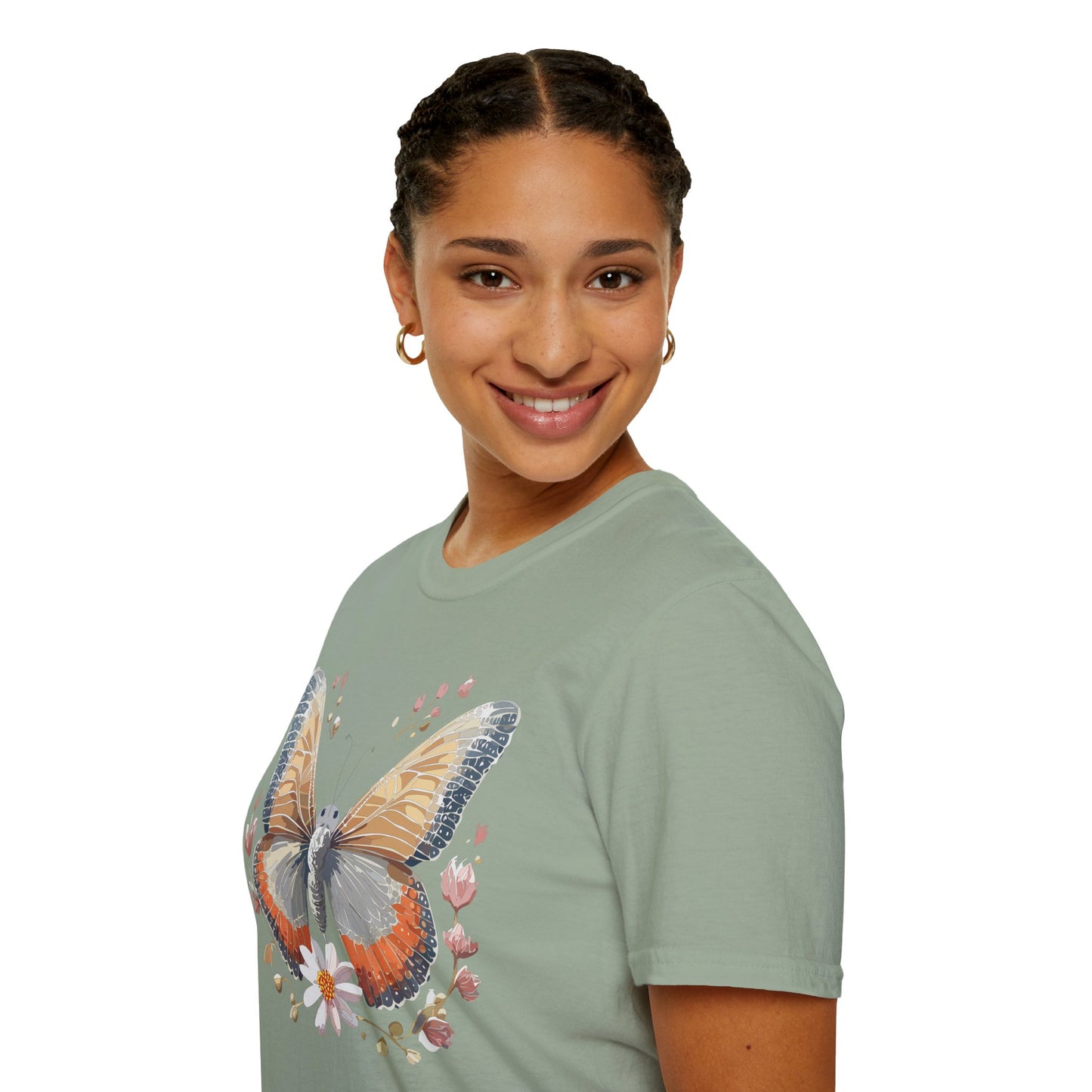 Butterfly Shirt, T Shirt with Butterfly, Monarch Shirt