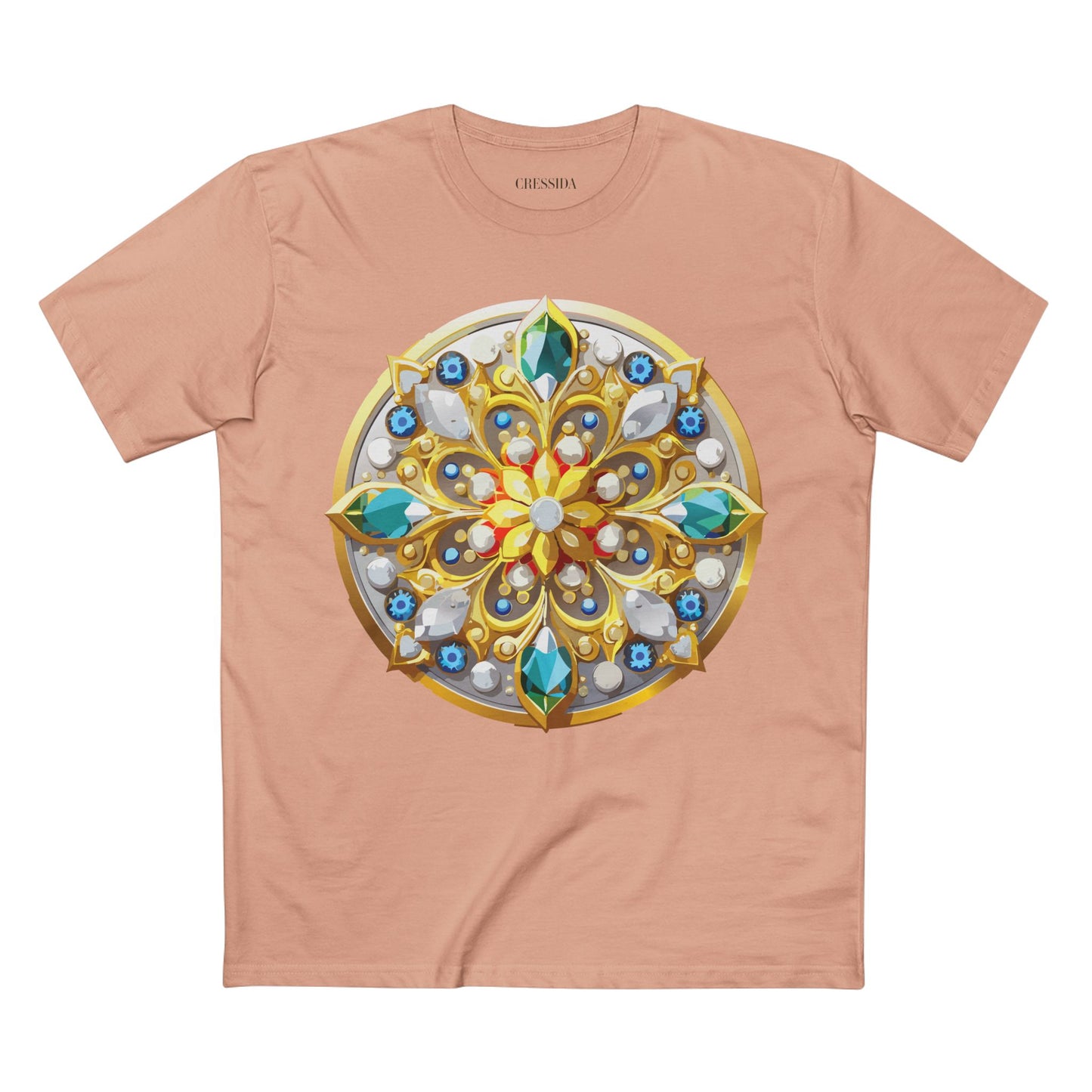 Medallion Shirt, Shirt with Medallion, Tee Shirt with Medal