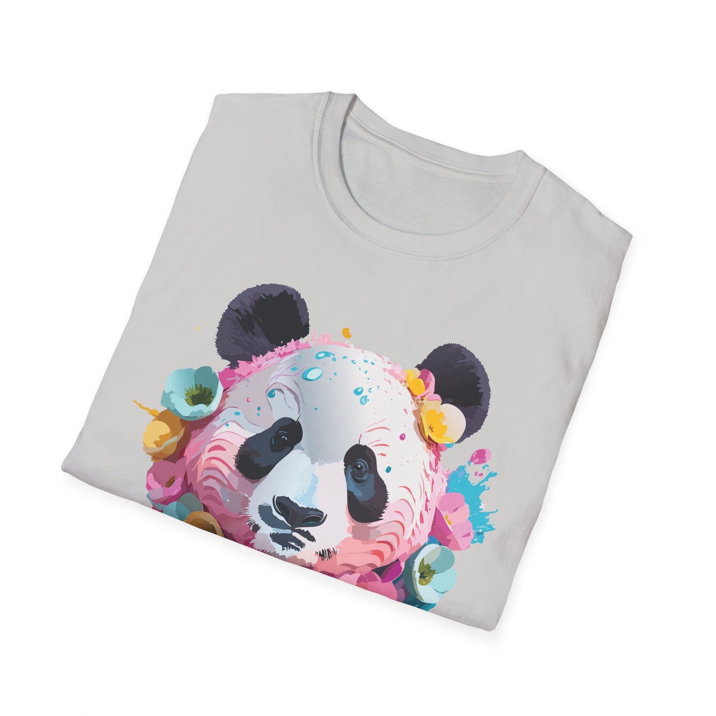 Panda Shirt, T Shirt with Panda, Animal Shirt, Tee Shirt with Animals