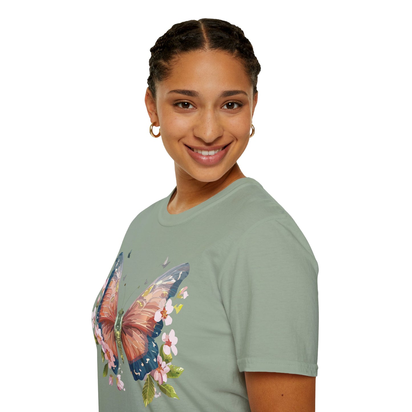 Butterfly Shirt, T Shirt with Butterfly, Monarch Shirt