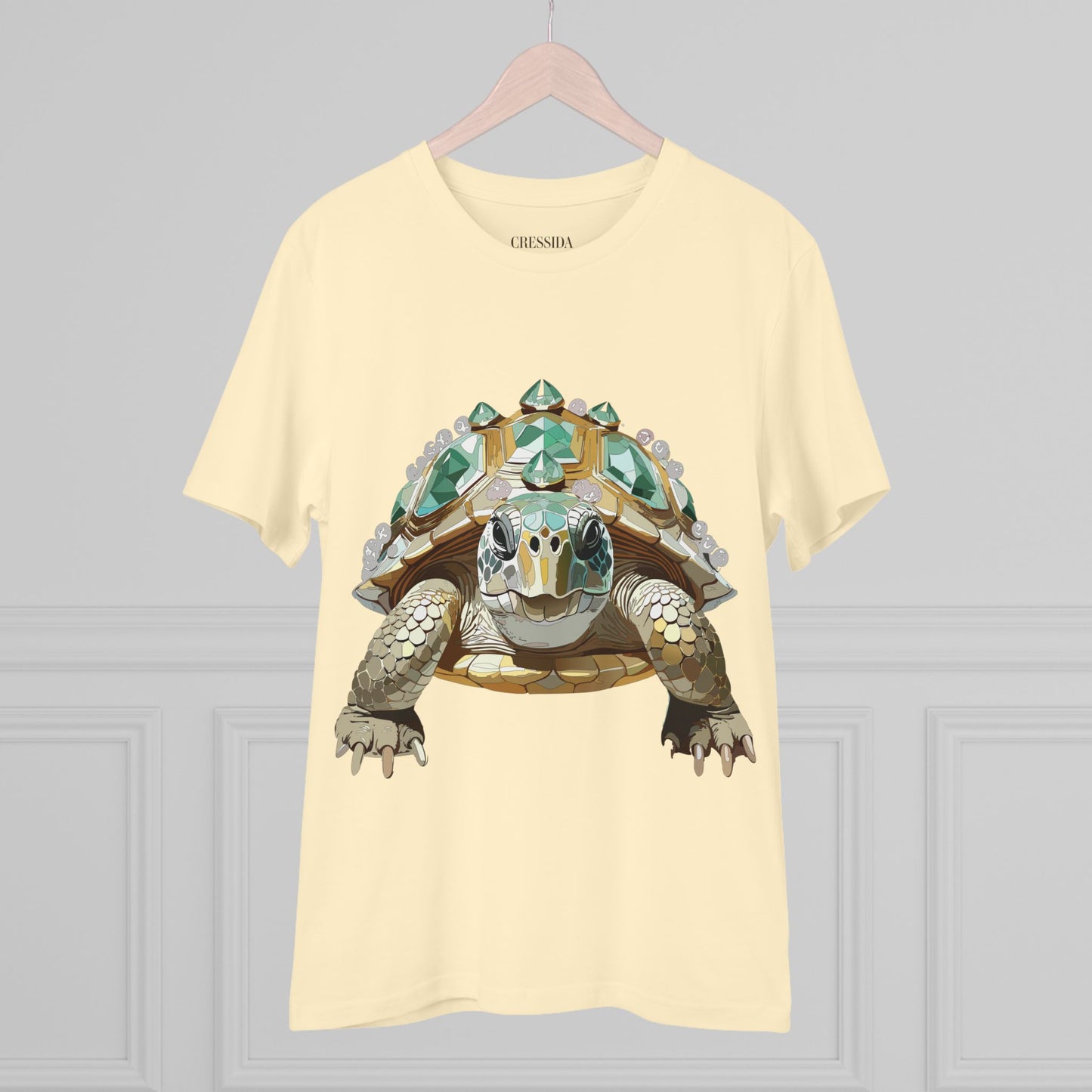 Organic T-shirt with Animals - Turtle