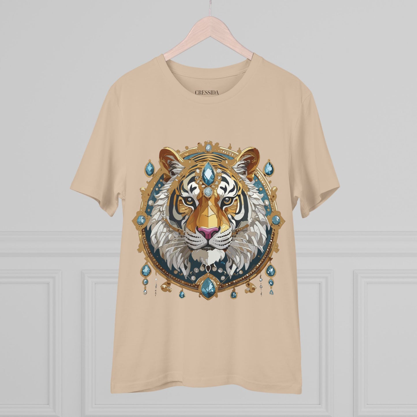 Organic T-shirt with Animals - Tiger