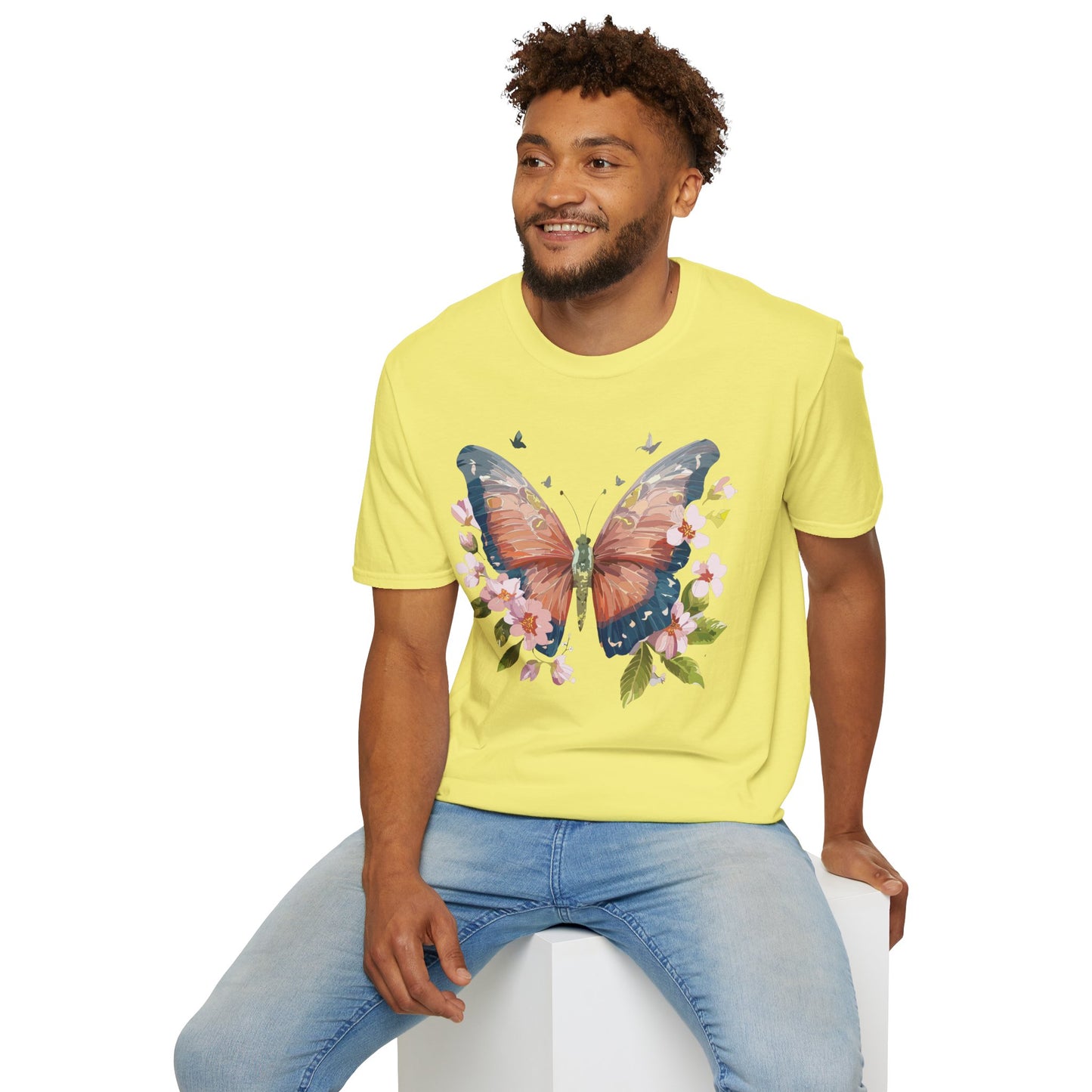 Butterfly Shirt, T Shirt with Butterfly, Monarch Shirt