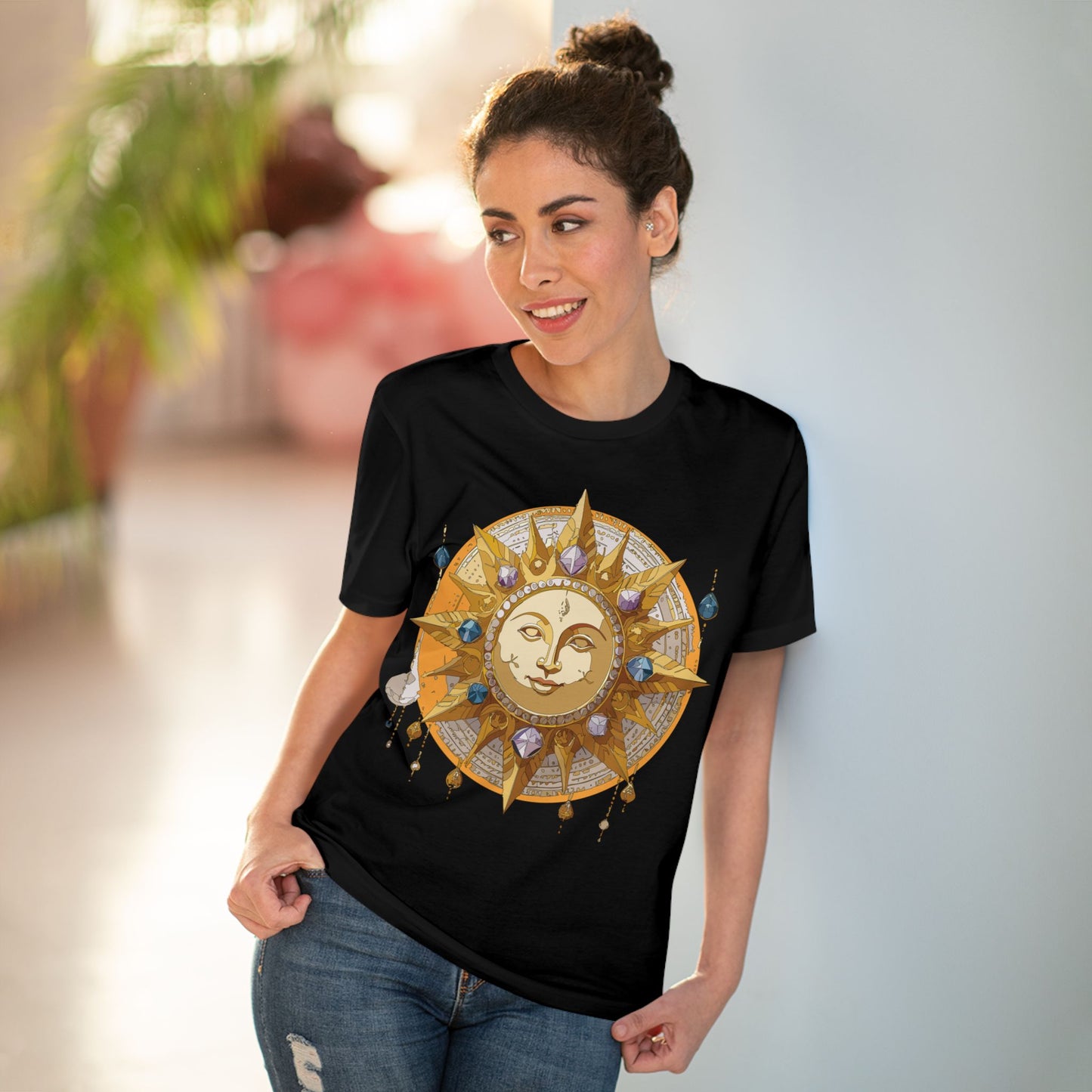 Organic T-shirt with Sun