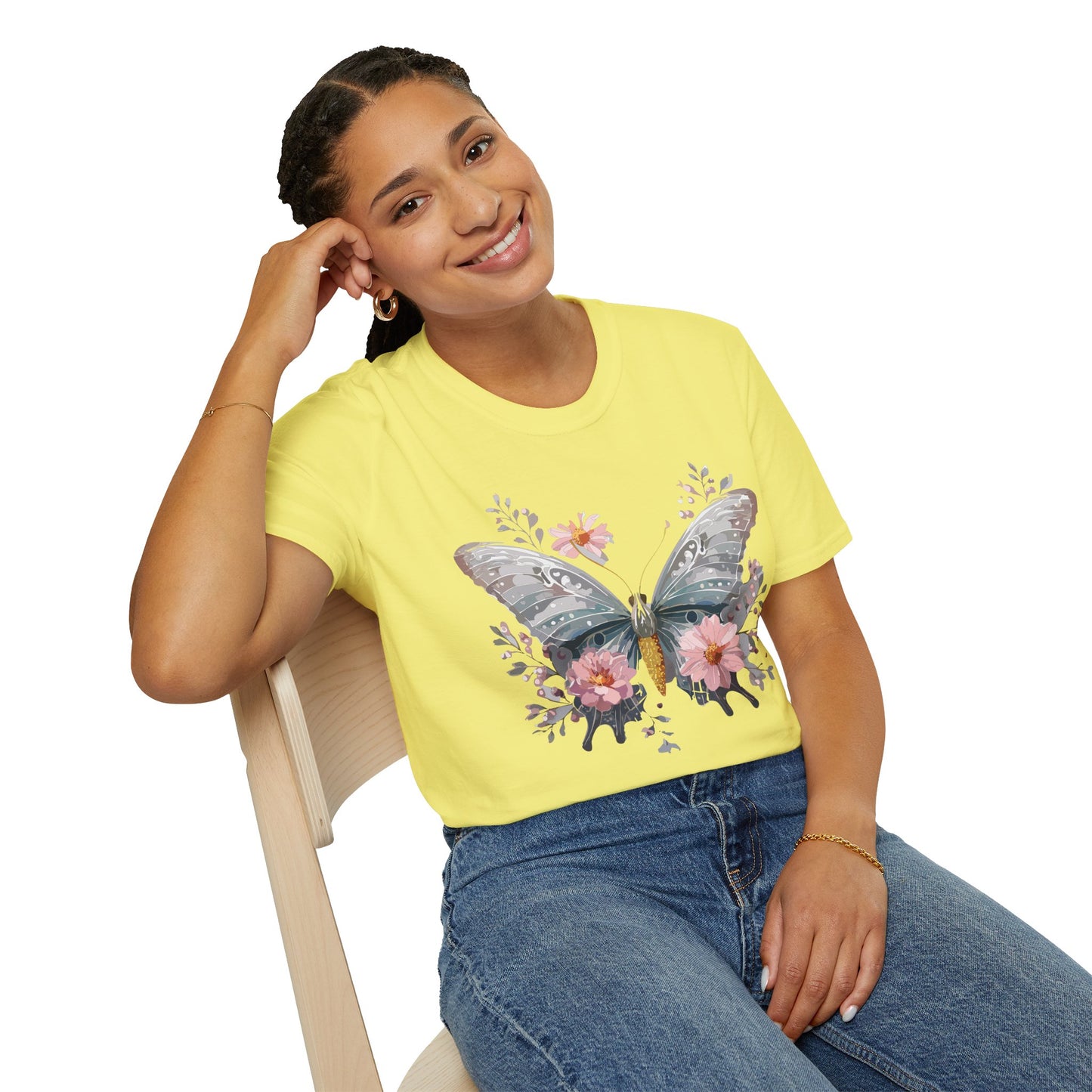 Butterfly Shirt, T Shirt with Butterfly, Monarch Shirt