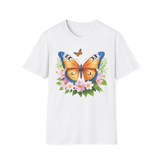 Butterfly Shirt, T Shirt with Butterfly, Monarch Shirt