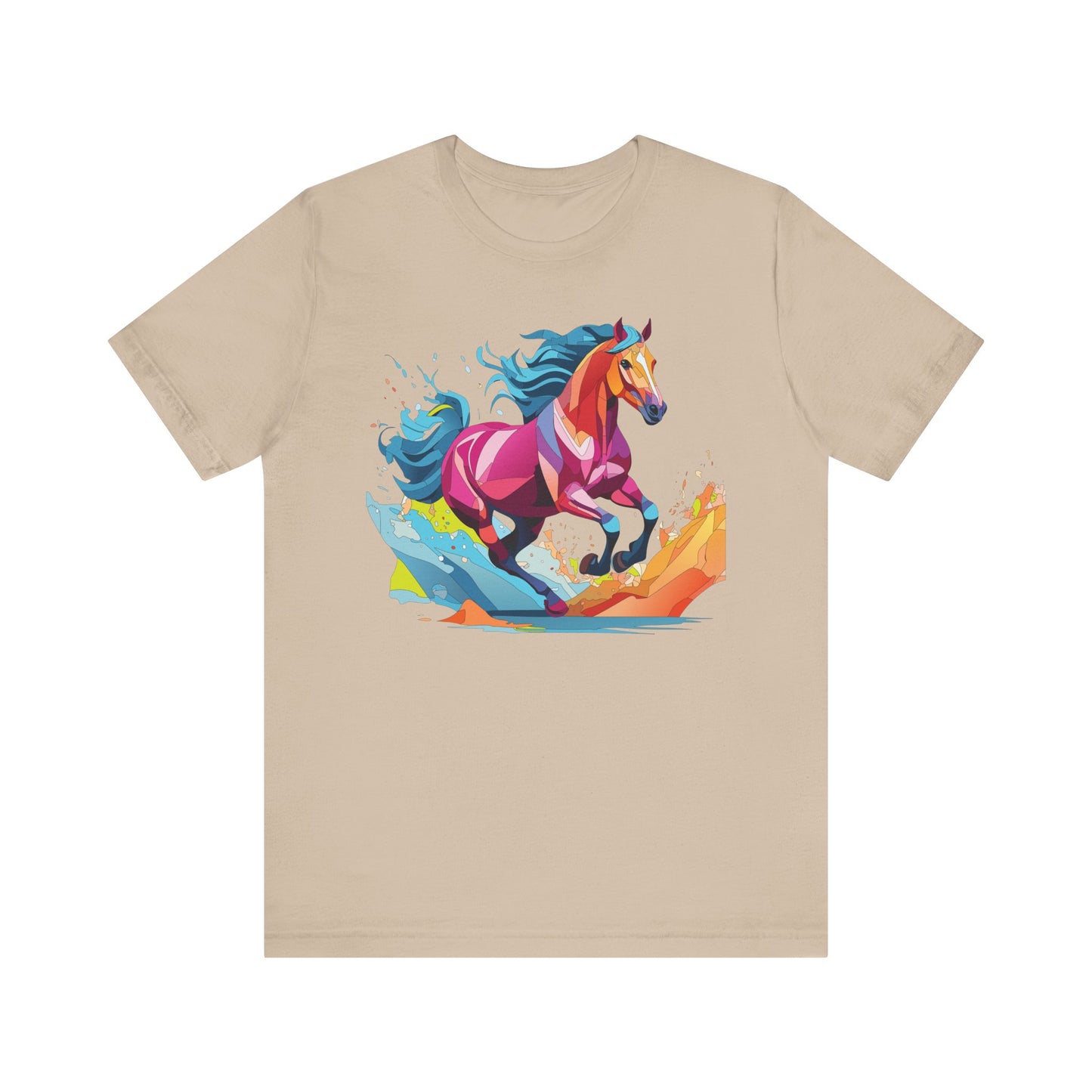 Unisex Animal Shirt, Tee Shirt with Animals, Art Design Tee Shirt, Wild Animals Shirt