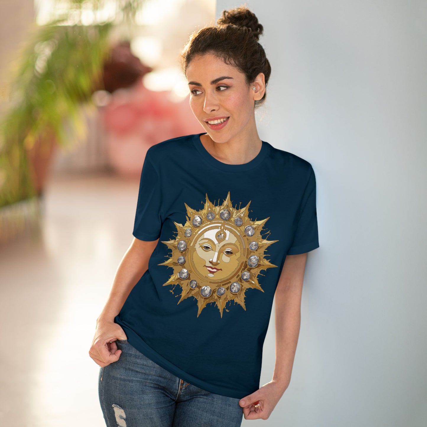 Organic T-shirt with Sun