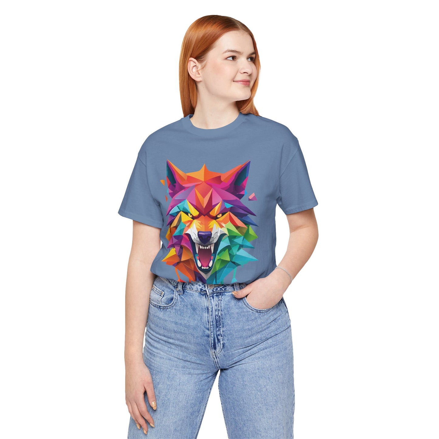 Unisex Animal Shirt, Tee Shirt with Animals, Art Design Tee Shirt, Wild Animals Shirt