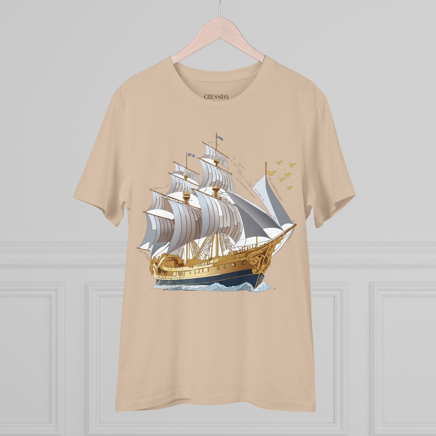 Organic T-shirt with Ship