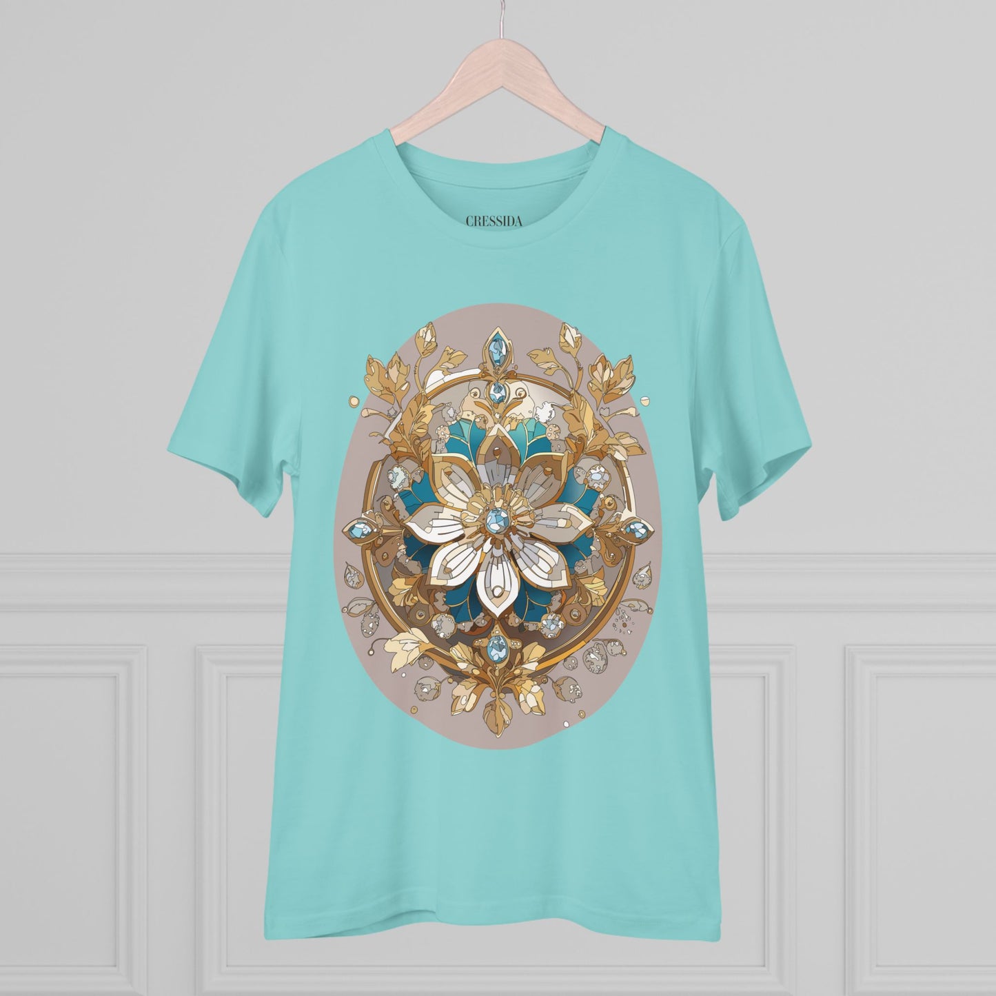 Organic T-shirt with Flower