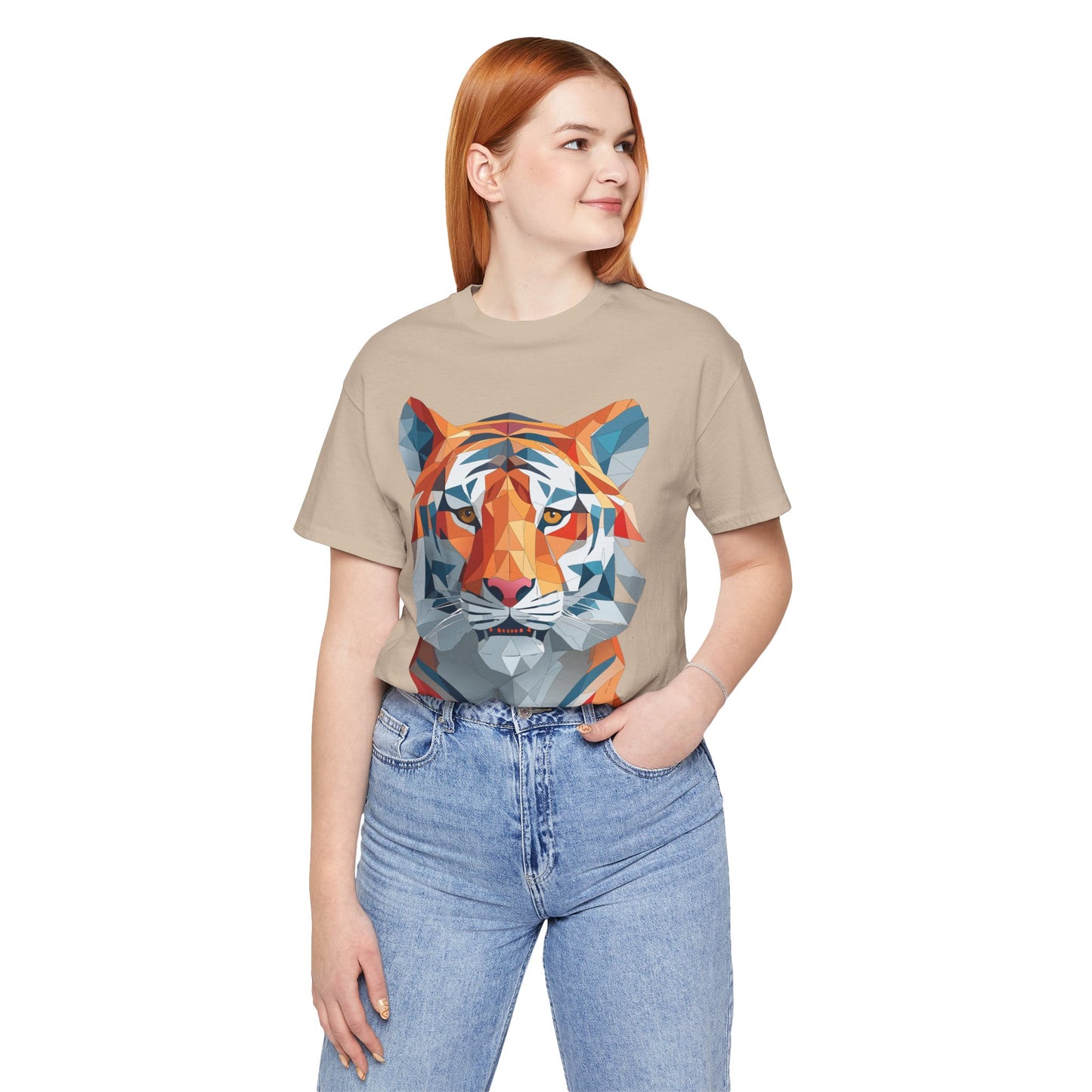Unisex Animal Shirt, Tee Shirt with Animals, Art Design Tee Shirt, Wild Animals Shirt