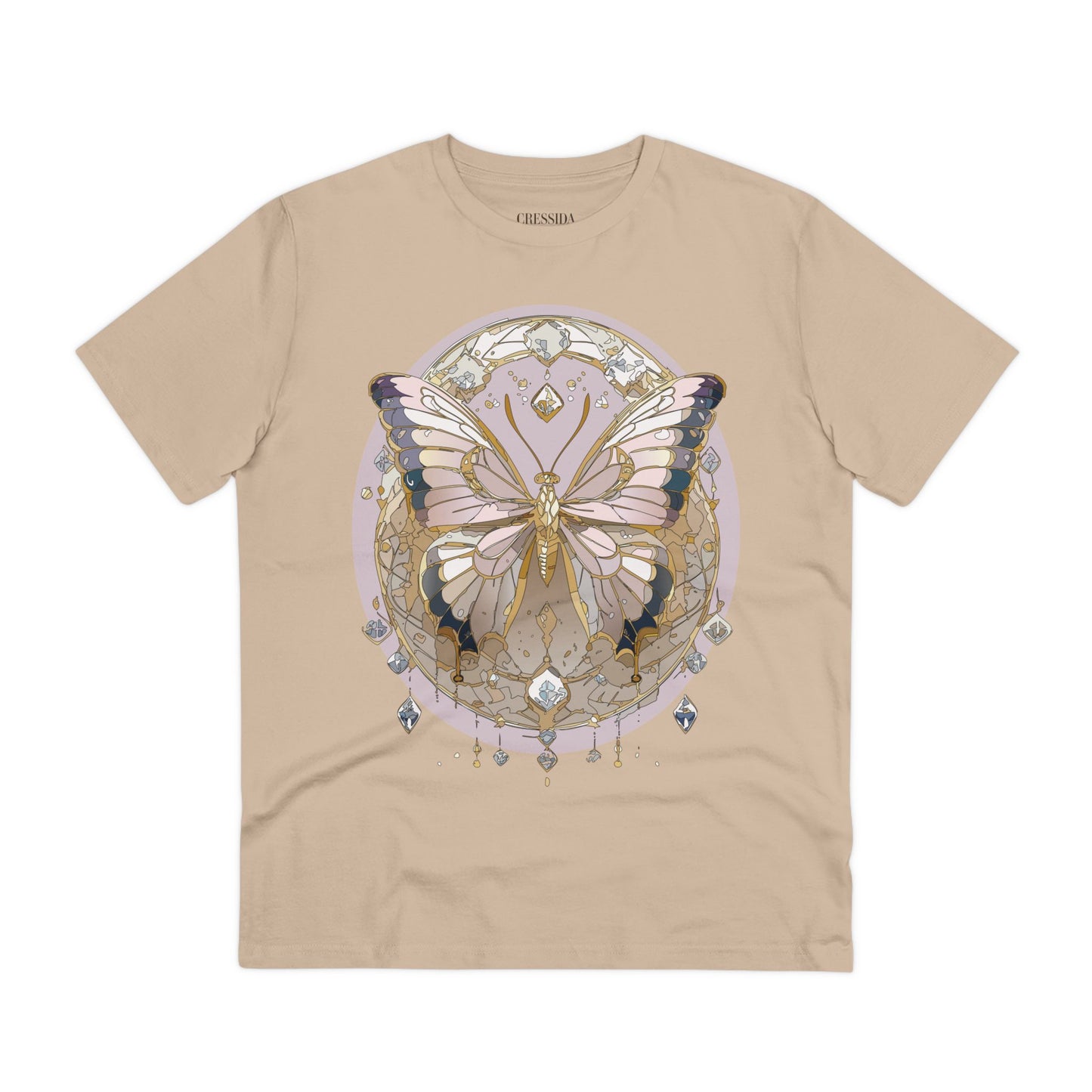 Bio-T-Shirt mit Schmetterling