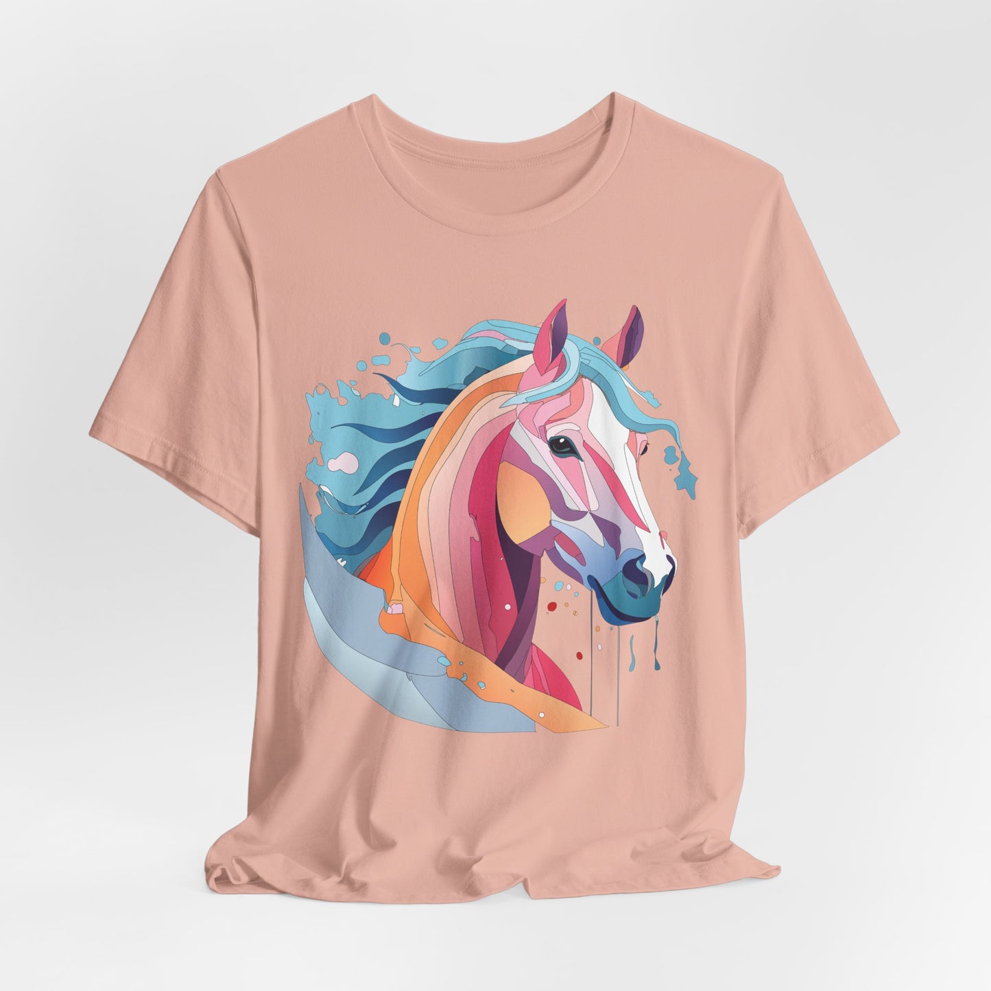 Unisex Animal Shirt, Tee Shirt with Animals, Art Design Tee Shirt, Wild Animals Shirt