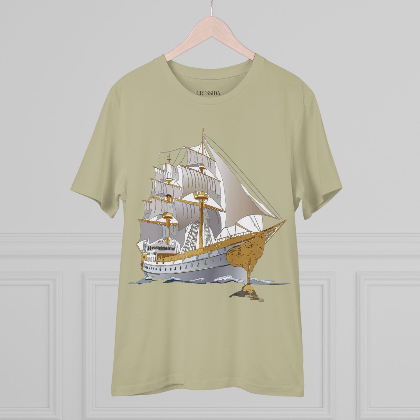 Organic T-shirt with Ship