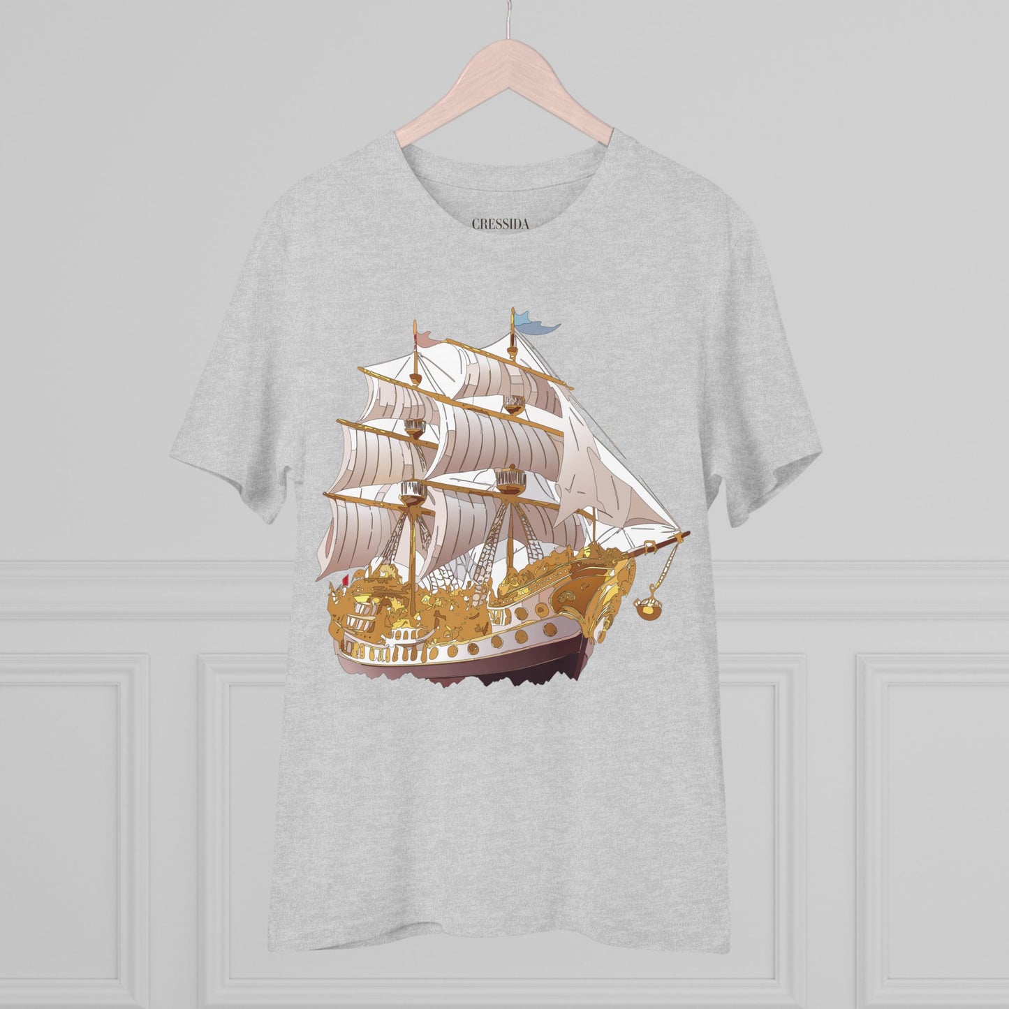 Organic T-shirt with Ship