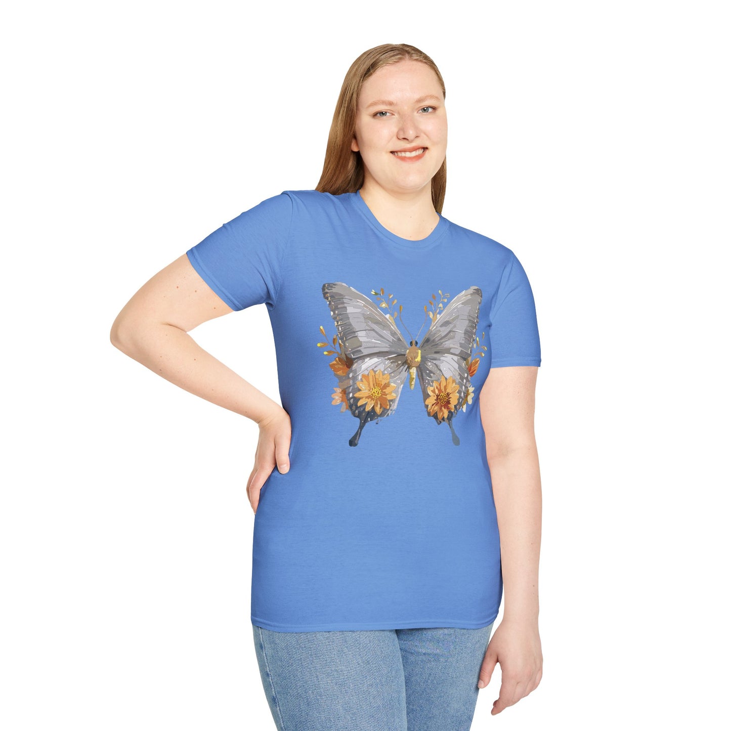 Butterfly Shirt, T Shirt with Butterfly, Monarch Shirt