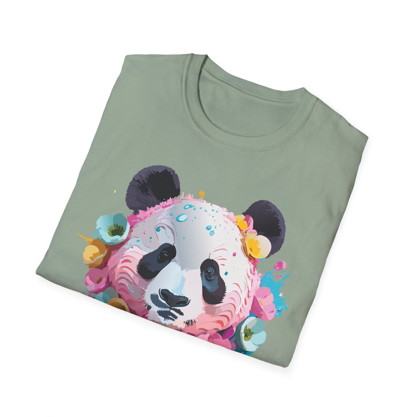 Panda Shirt, T Shirt with Panda, Animal Shirt, Tee Shirt with Animals