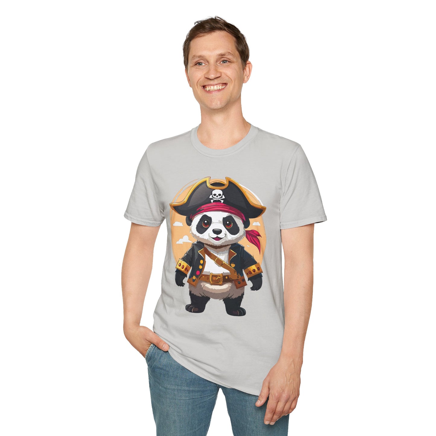 Panda Shirt, T Shirt with Panda, Animal Shirt, Tee Shirt with Animals