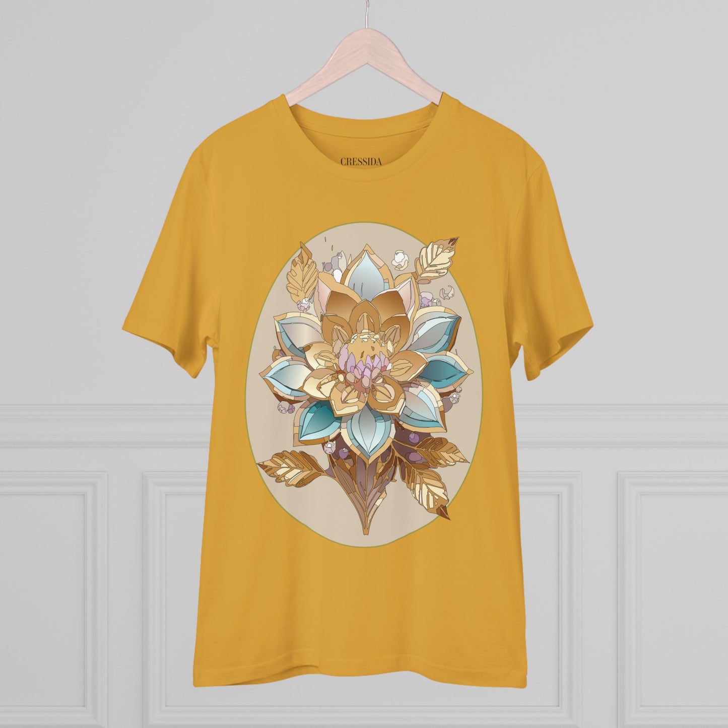 T-shirt bio avec fleur