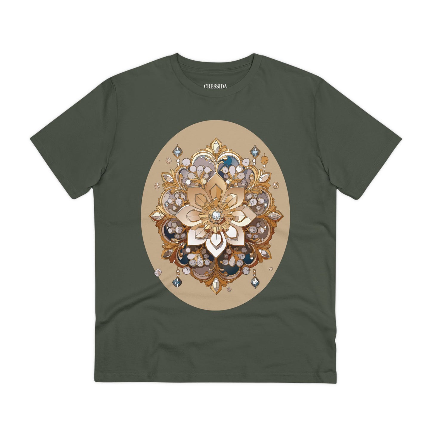 Organic T-shirt with Flower